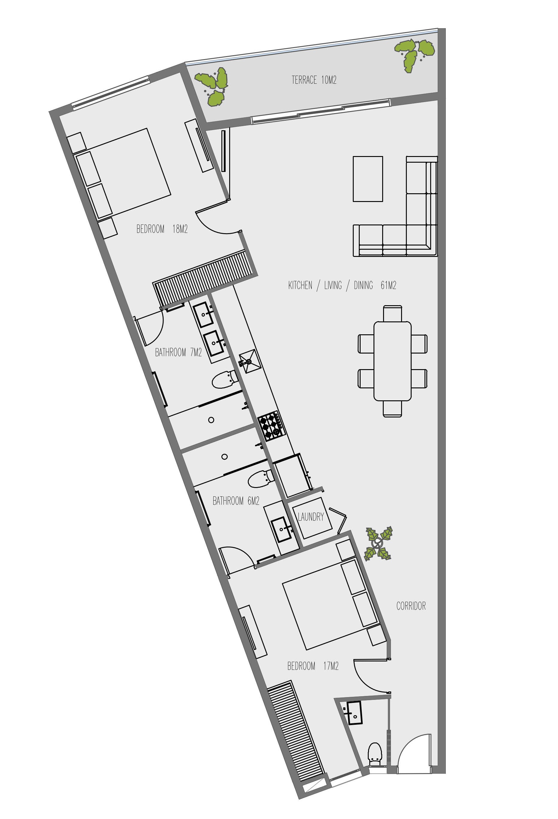 Unit Layout E1(1)