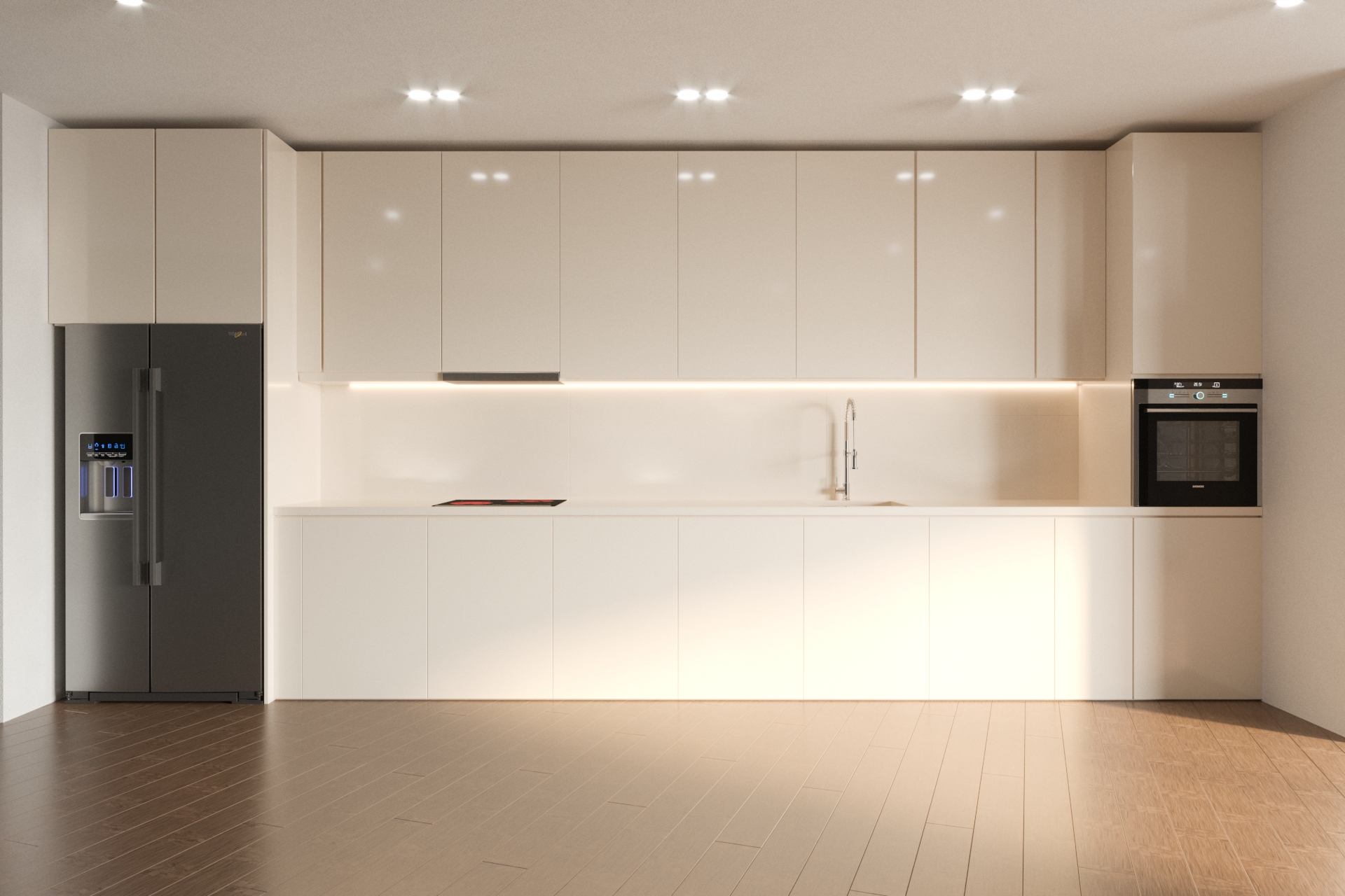 interior residential kitchen